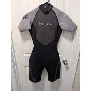 Body Glove Pro Two 2:1 Women's Wetsuit Size 7/8 Gray Black